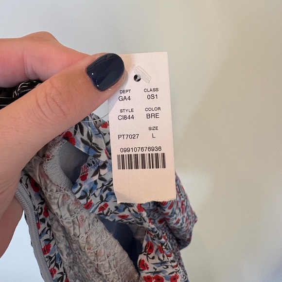 NWT J Crew Meadow dress in poppy 100% cotton poplin Size Large - Picture 4 of 14